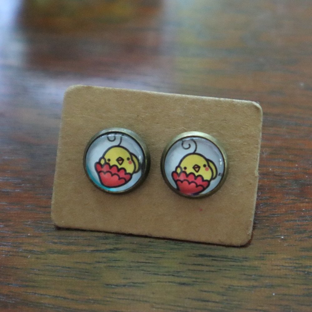 Cute Chick Earrings